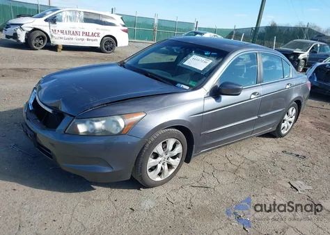 2009 Honda Accord 2.4 Ex-L из США, поврежденный, VIN 1HGCP26899A072955